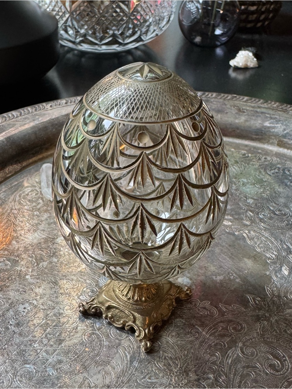 Imperial Faberge Style Egg - Exquisite Statement Piece